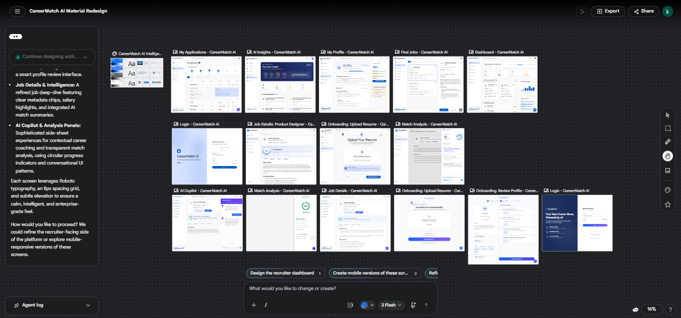 High Fidelity UI